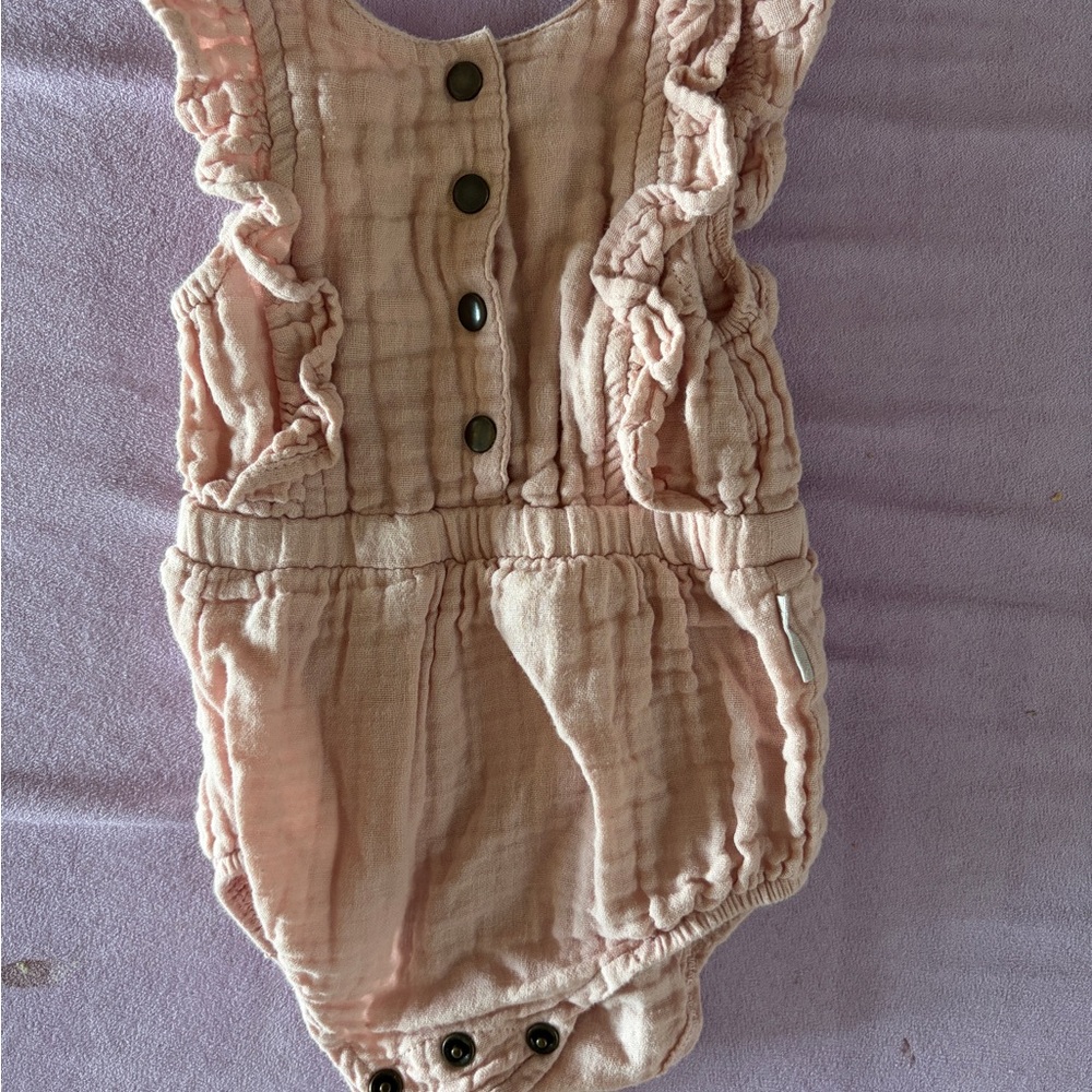 100% Organic Cotton Romper